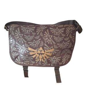 Bioworld RARE 2010 Zelda Twilight Princess Nintendo‎ Messenger Bag 13"X11"X5"